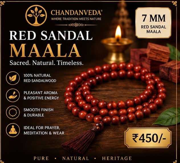 RED SANDAL MALA -7MM